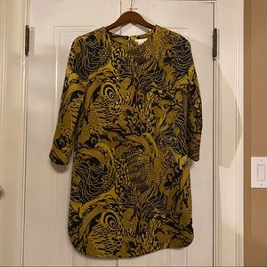 H&M long-sleeve shift dress